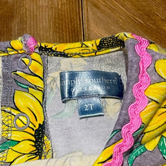 Simply Southern Collection size 2T dress - Picture 4 of 4